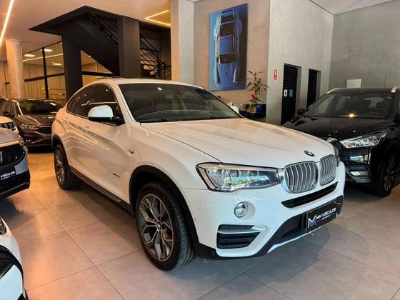 BMW X4 2.0 28I X LINE 4X4 16V TURBO GASOLINA 4P AUTOMÁTICO BMW X4 2.0 28I X LINE 4X4 16V TURBO GASOLINA 4P AUTOMÁTICO